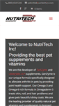 Mobile Screenshot of nutritechinc.com